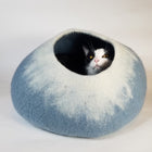 Walking Palm Cat Cave Pet Bed