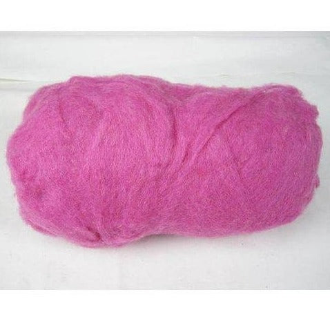 Pink Core Wool 1lb  Needle Felting - Spinning - Wet Felting - Stuffin